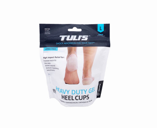 Tuli's Heavy Duty Gel Heel Cups Large