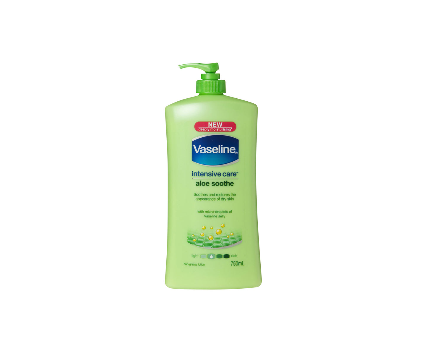 Vaseline Body Lotion Aloe Soothe 750mL