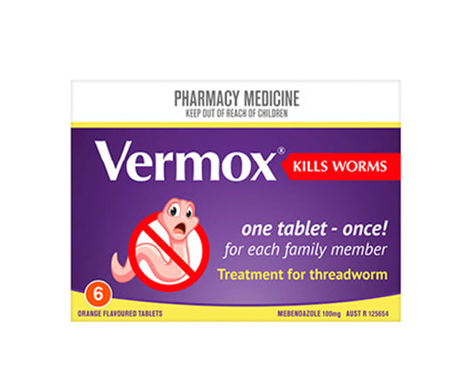 Vermox Tablets 6