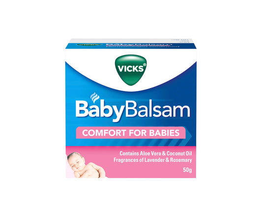 Vicks Baby Balsam Decongestant Rub 50g