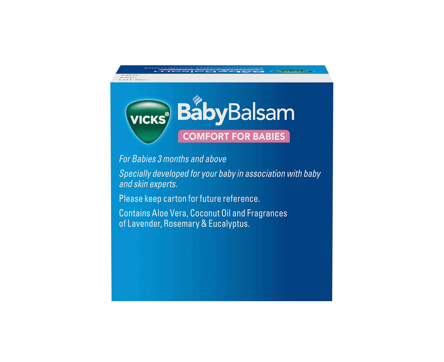 Vicks Baby Balsam Decongestant Rub 50g