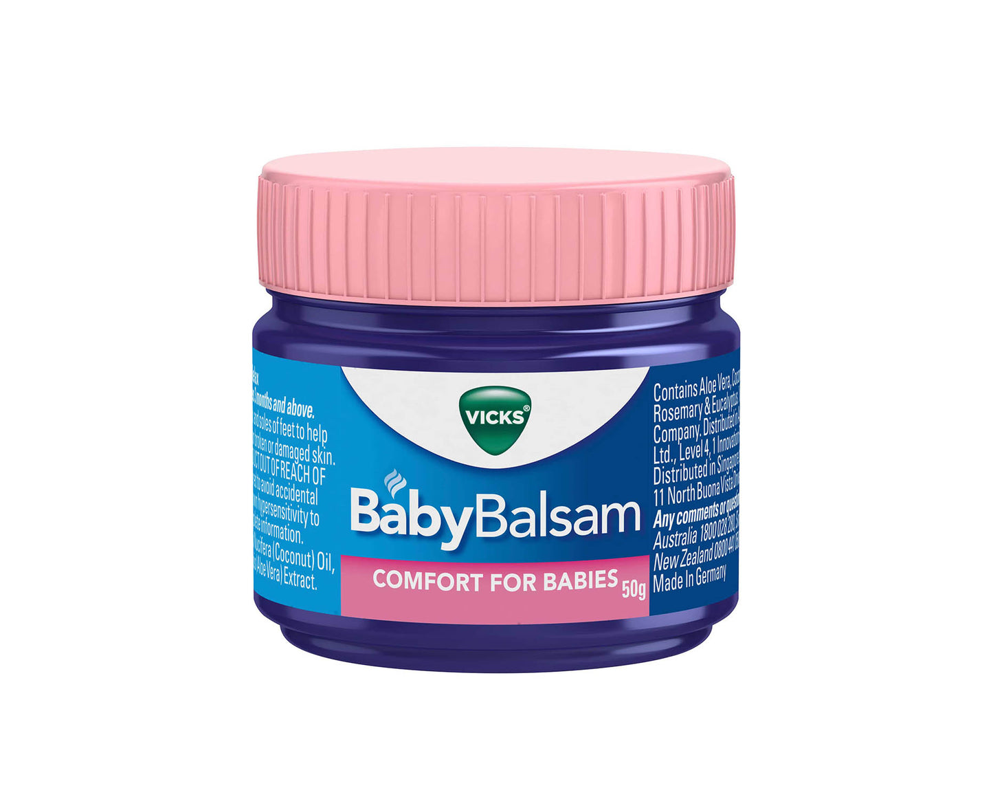 Vicks Baby Balsam Decongestant Rub 50g