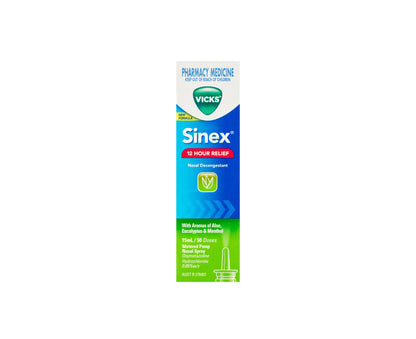 Vicks Sinex Nasal Decongestant Spray 15mL