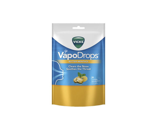 Vicks Vapodrops Butter Menthol 24