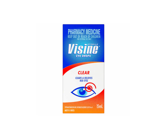 Visine Clear Eye Drops 15mL