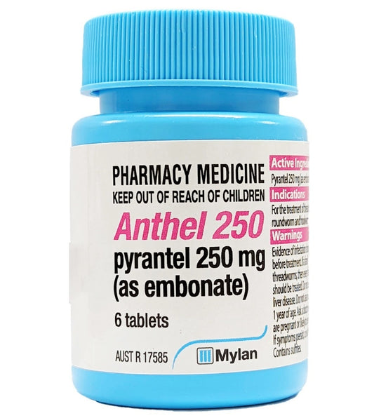 Anthel 250mg Tablets 6