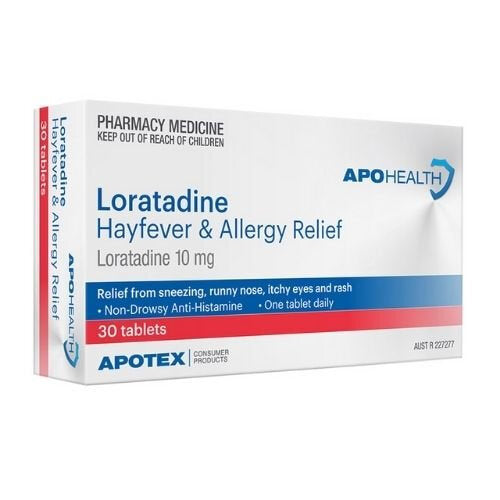 APH Loratadine 10mg Tablets 30