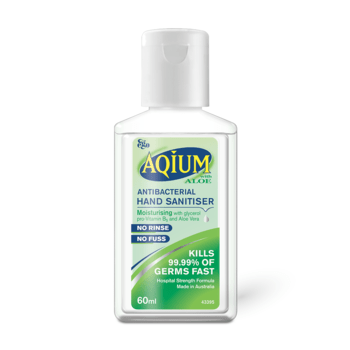 Ego Aqium Hand Sanitiser Aloe 60mL