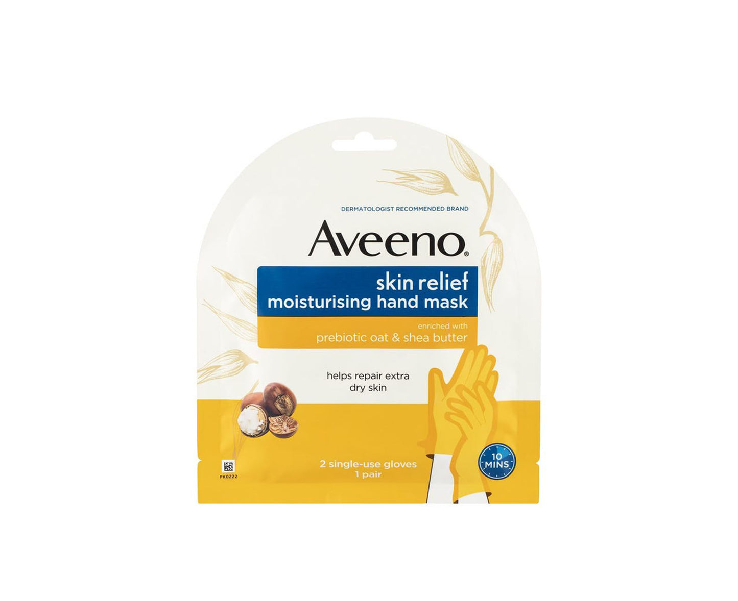 Aveeno Skin Relief Moisturising Hand Mask 1 Pair