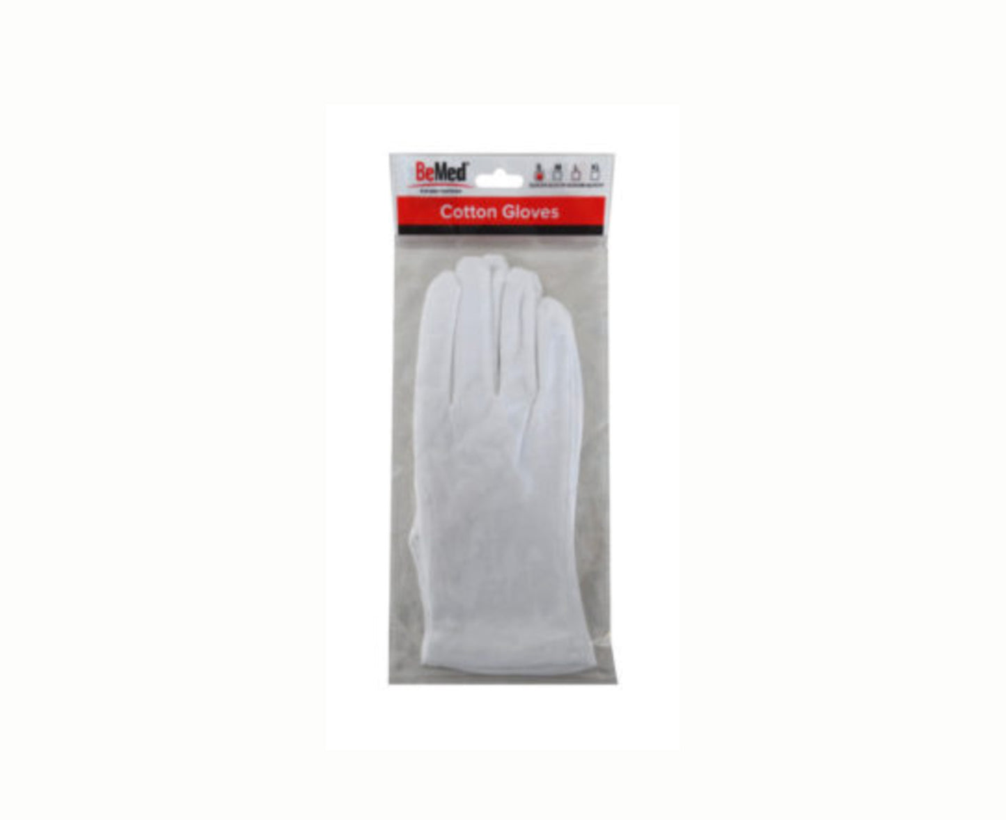 BeMed Cotton Gloves Small 1 Pair