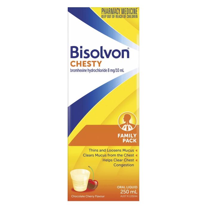 Bisolvon Chesty 250mL