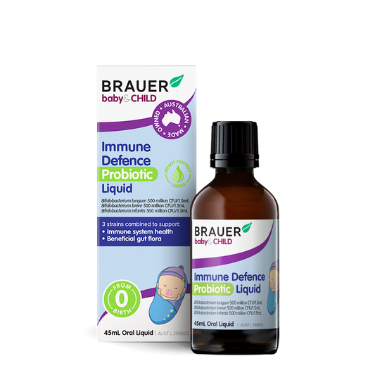 Brauer Baby & Child Immune Defence Probiotic Liquid 45mL