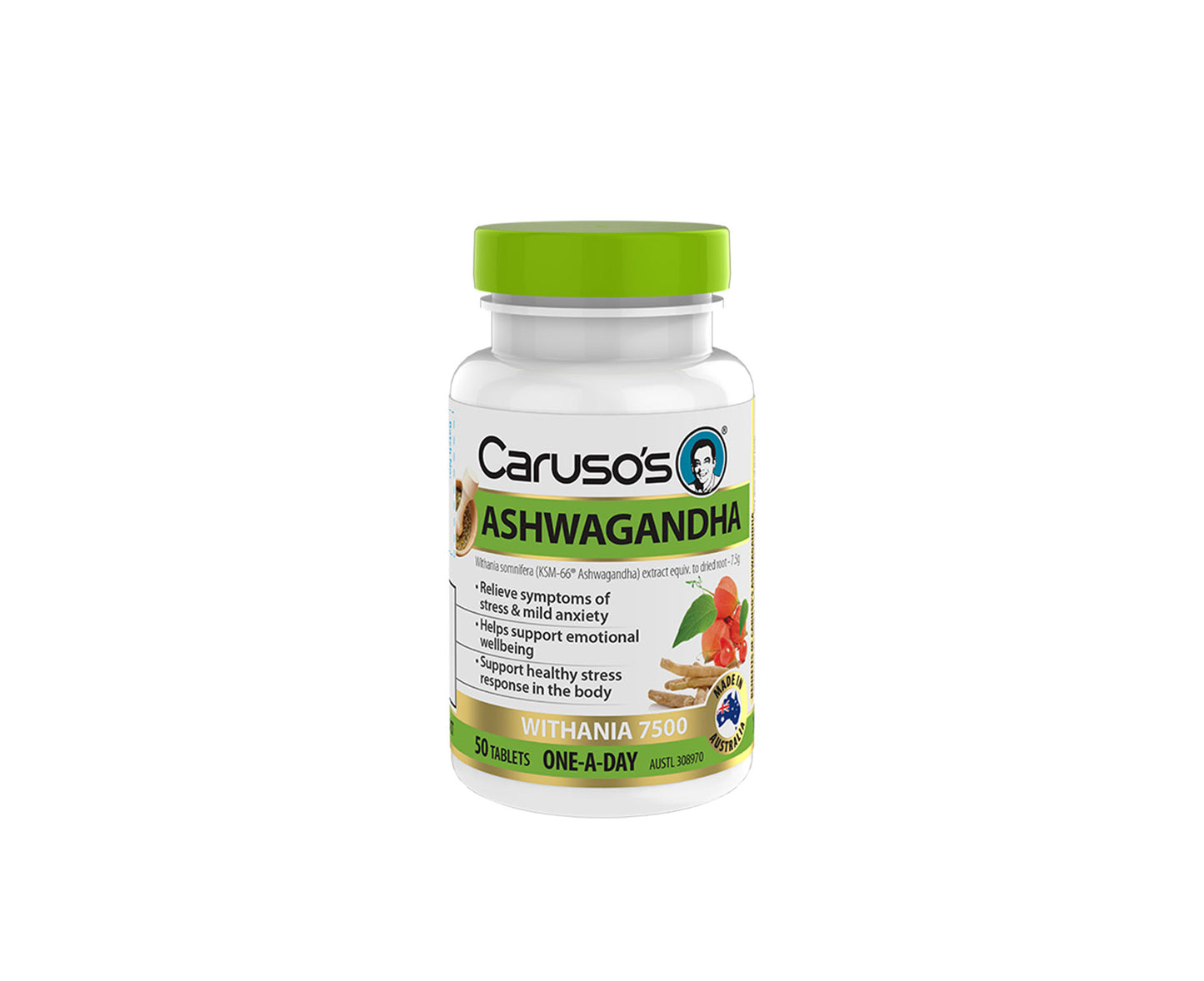 Caruso's Ashwagandha Tablets 50