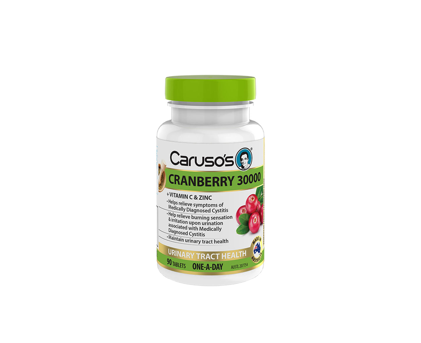 Caruso's Cranberry 30000 Tablets 90