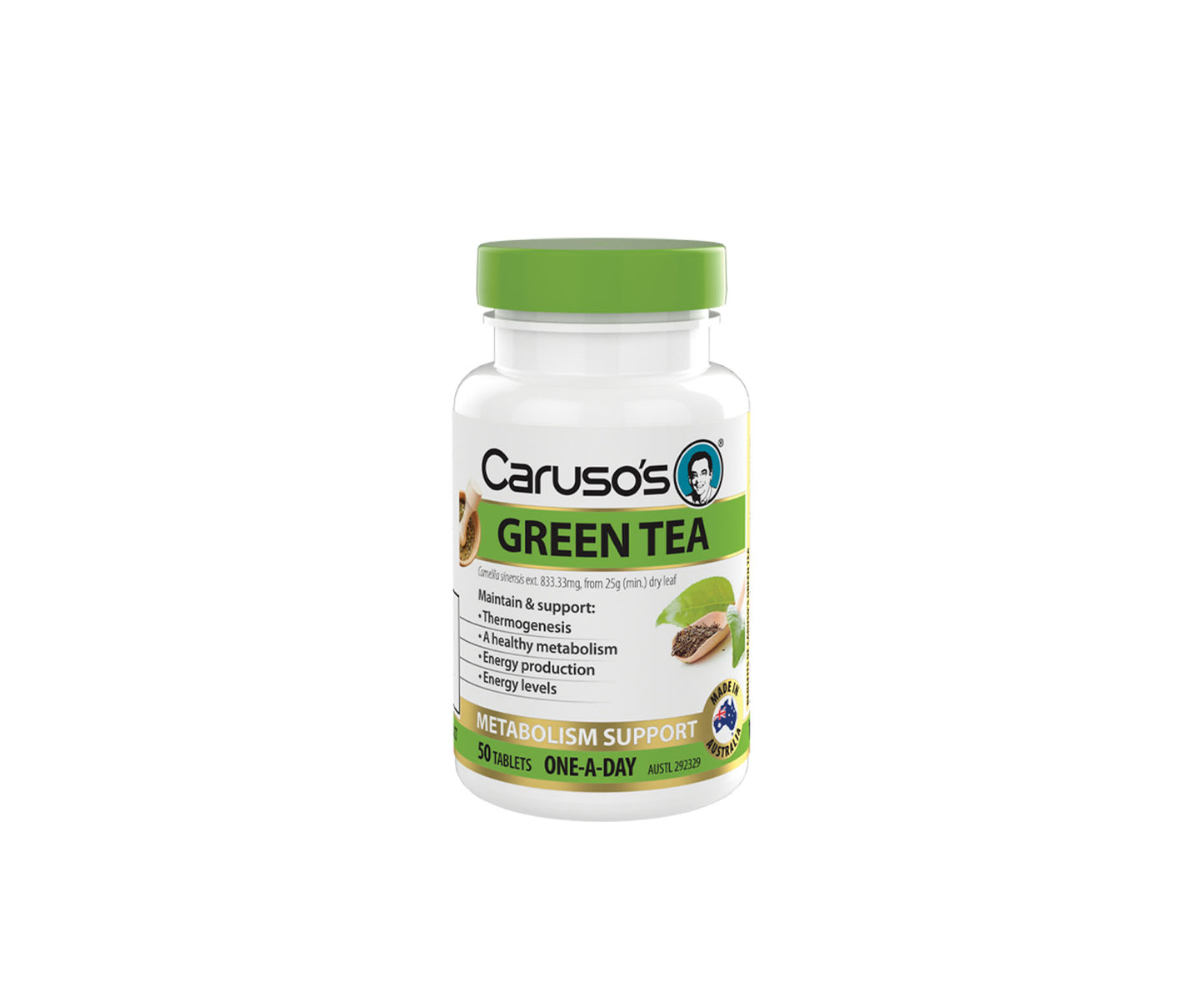 Caruso's Green Tea Tablets 50