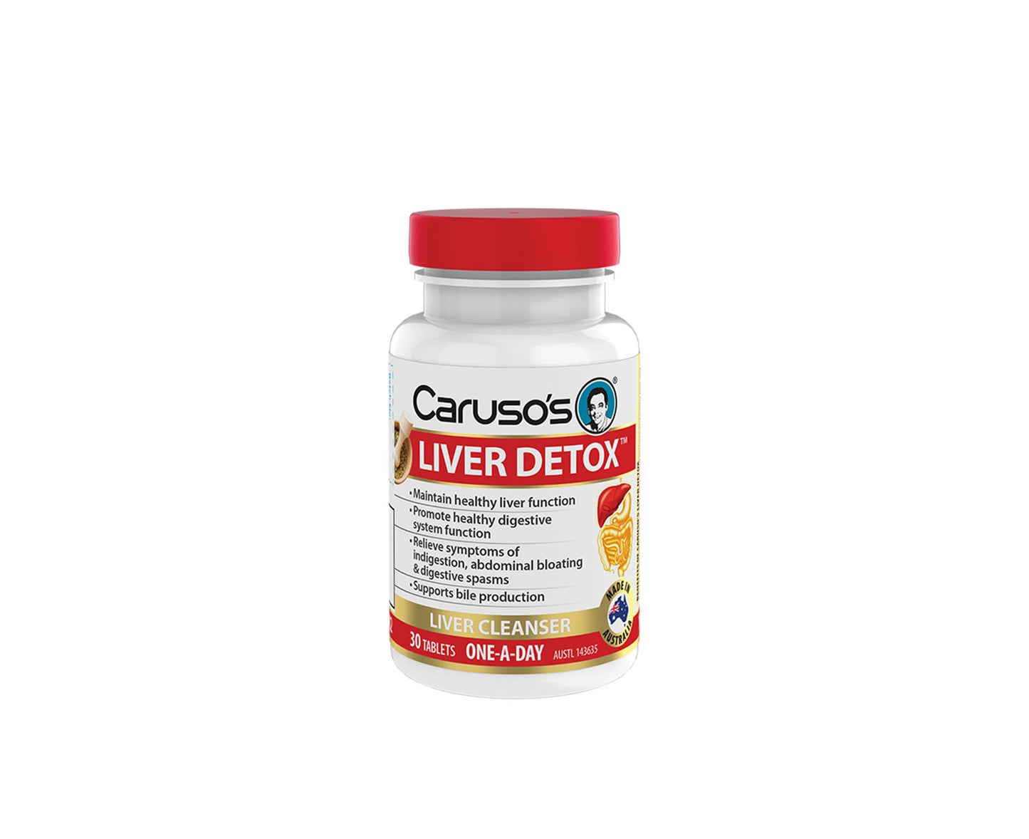 Caruso's Liver Detox Tablets 30