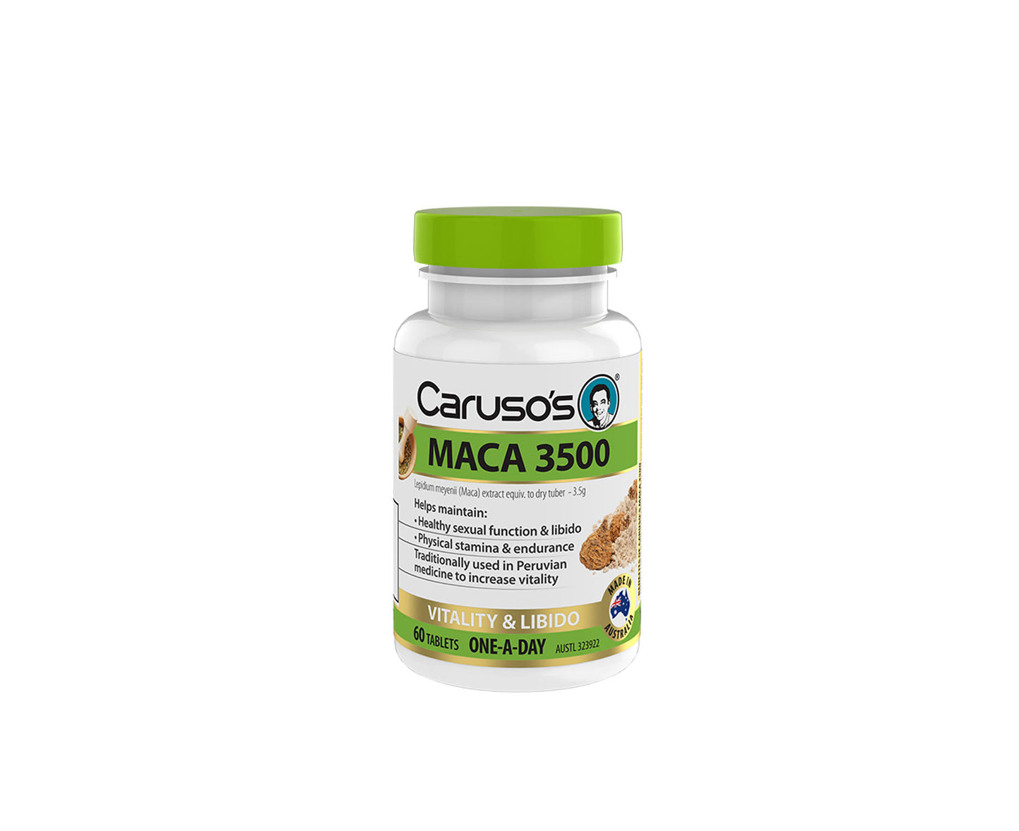 Caruso's Maca 3500 Tablets 60