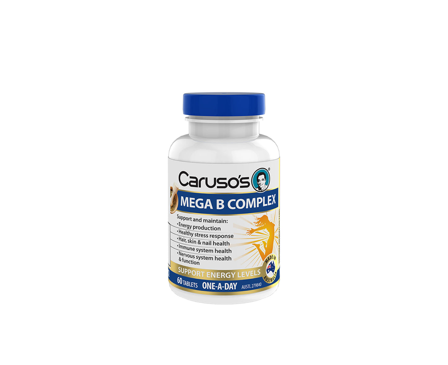 Caruso's Mega B Complex Tablets 60