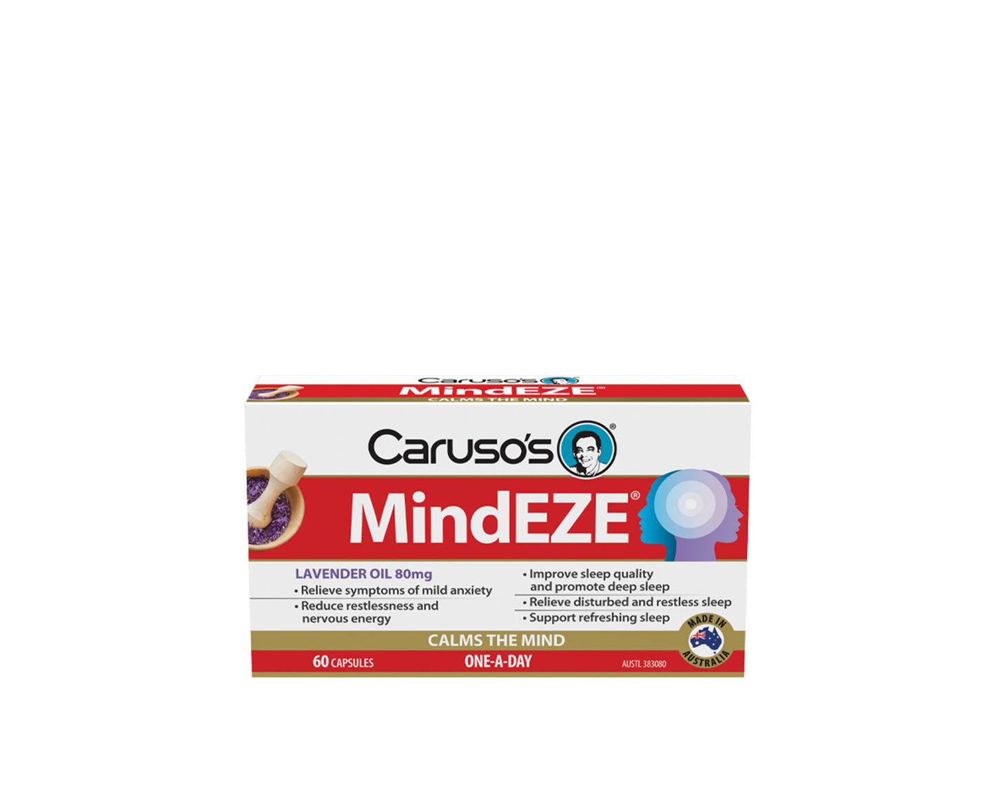 Caruso's MindEZE Capsules 60