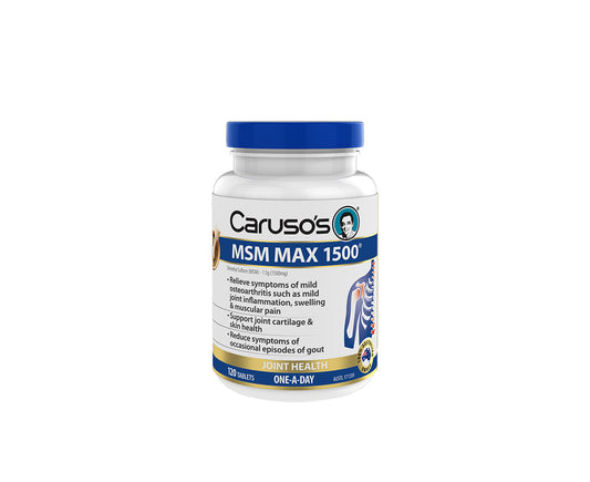 Caruso's MSM Max 1500 Tablets 120