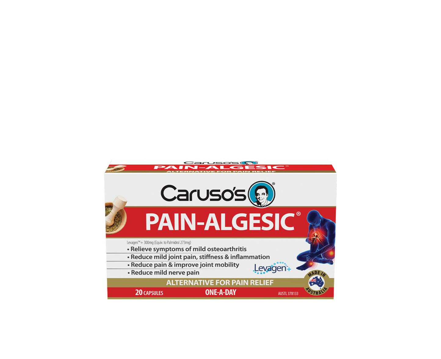 Caruso's Pain-Algesic Capsules 20