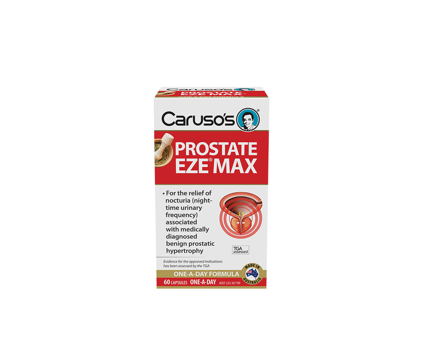 Caruso's Prostate Eze Max Capsules 60