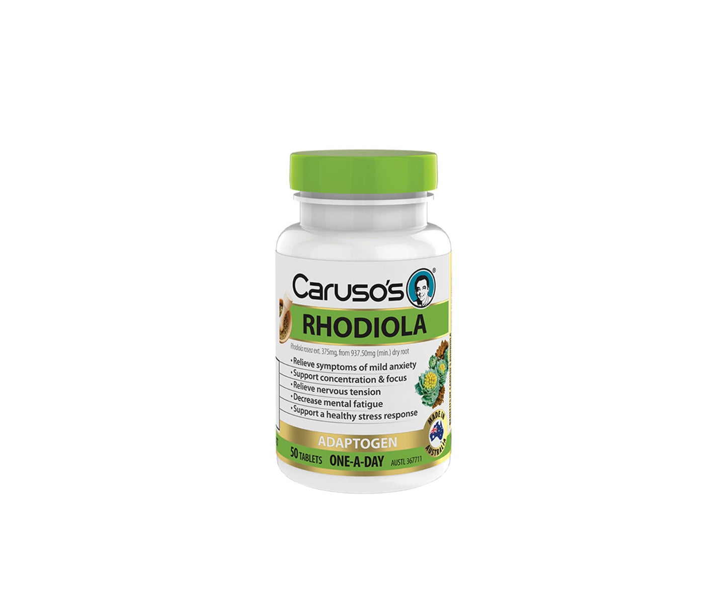 Caruso's Rhodiola Tablets 50