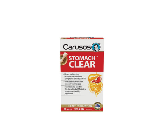 Caruso's Stomach Clear Tablets 30