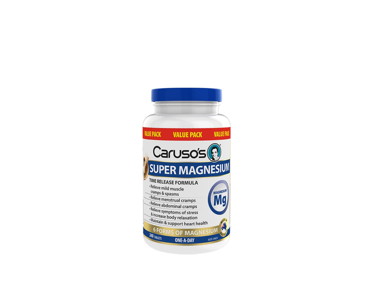 Caruso's Super Magnesium Tablets 240