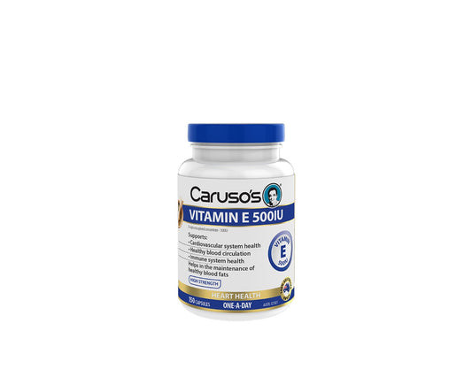 Caruso's Vitamin E 500IU Capsules 150