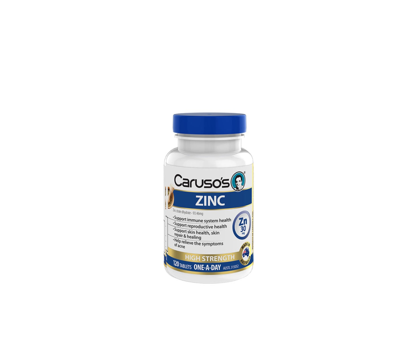 Caruso's Zinc Tablets 120