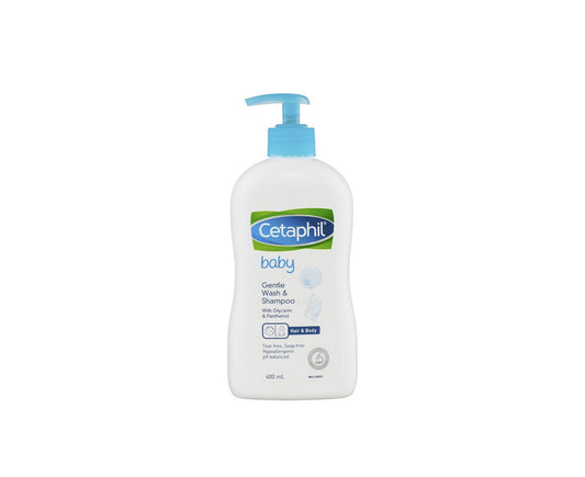 Cetaphil Baby Gentle Wash & Shampoo 400mL