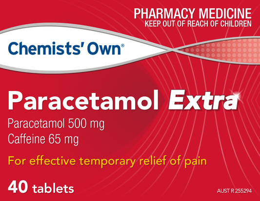 Chemists' Own Paracetamol Extra Tablets 40