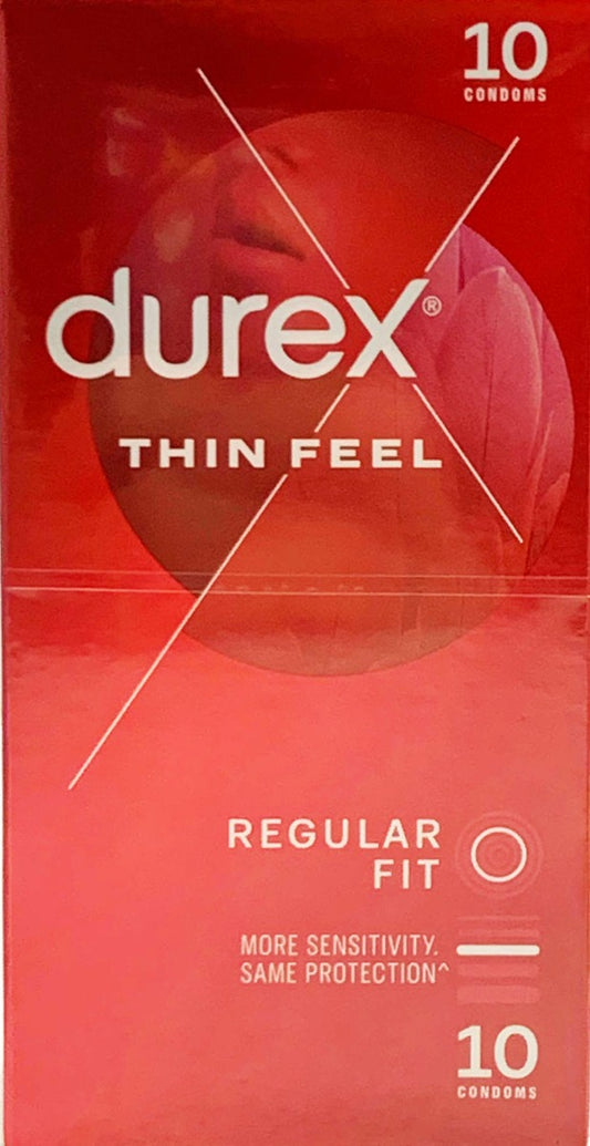 Durex Thin Feel Condoms Regular Fit 10 Pack