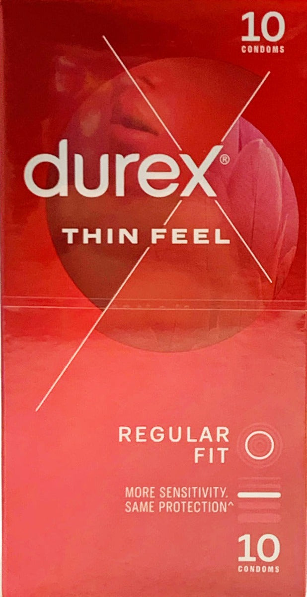 Durex Thin Feel Condoms Regular Fit 