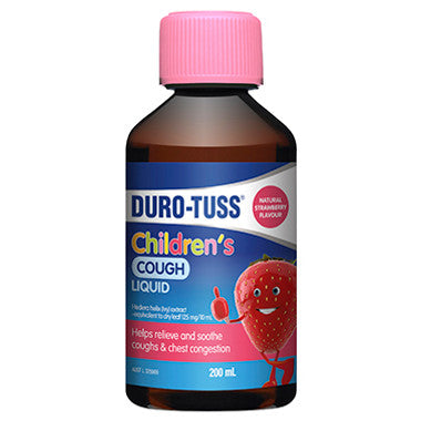 Duro-Tuss Children Cough Liquid Strawberry 200mL