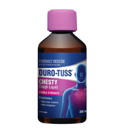 Durotuss Chesty Cough Liquid Double Strength 200mL