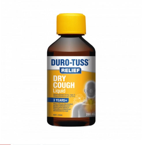 Durotuss Relief Dry Cough Liquid 200mL