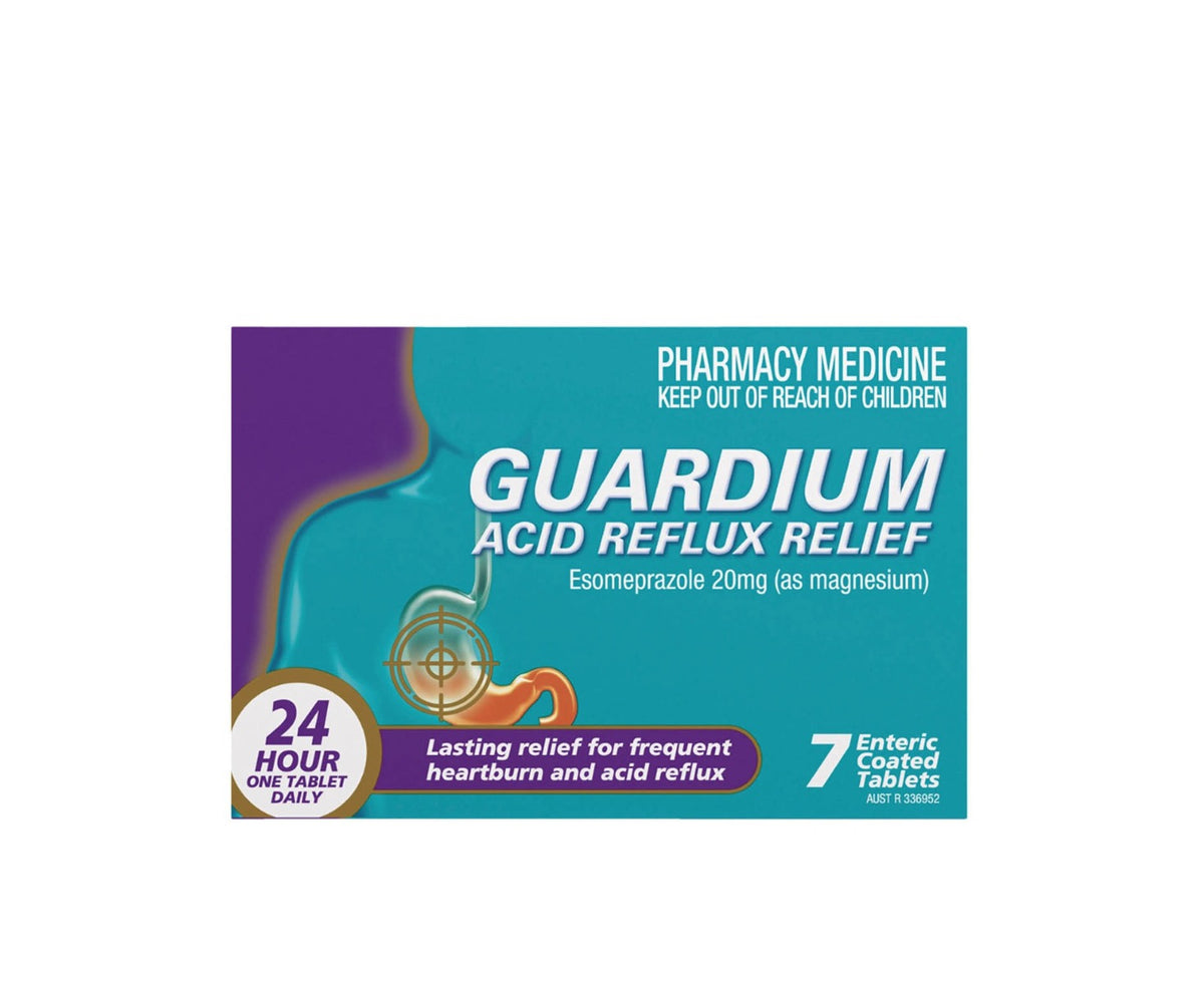 Guardium Acid Reflux Relief Tablets | Zenith Pharmacy
