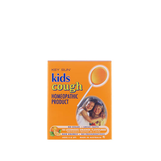 Key Sun Kids Cough Orange Lozenges 10