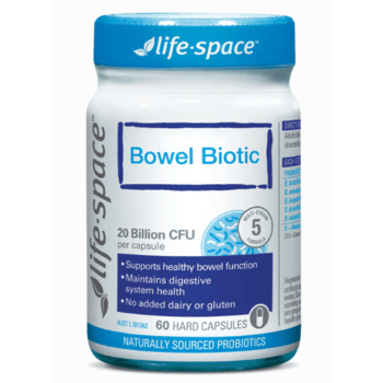 Life Space Bowel Biotic Capsules 60