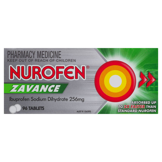 Nurofen 256mg Zavance Tablets 96