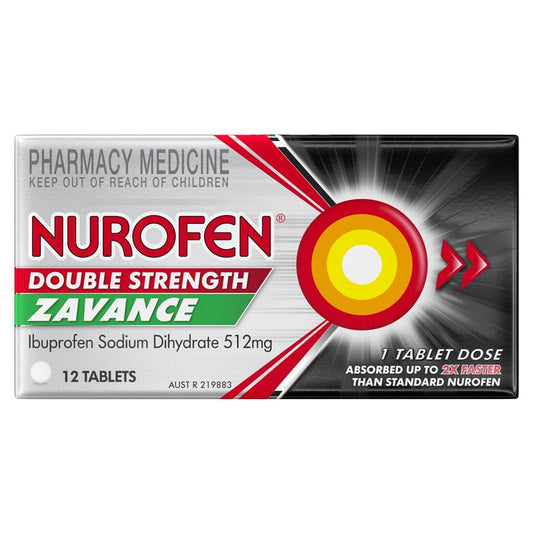 Nurofen Double Strength Zavance Tablets 12