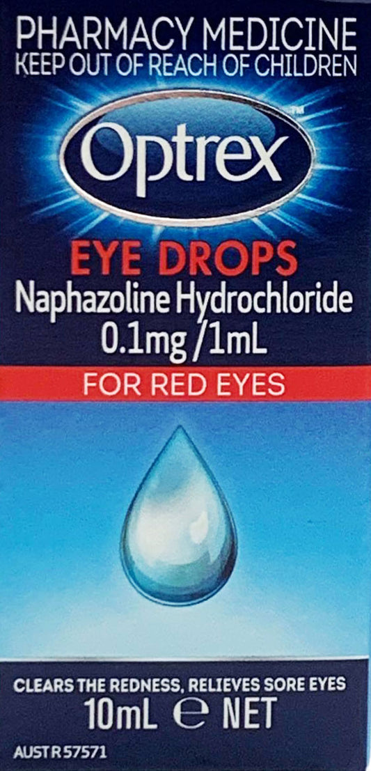 Optrex Eye Drops For Red Eyes 10mL