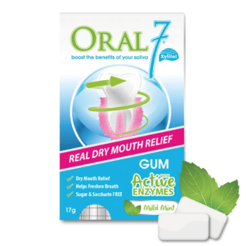Oral 7 Moisturising Dry Mouth Gum 12 Pieces