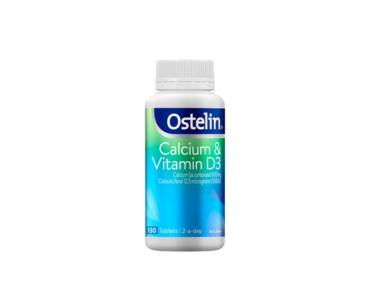 Ostelin Calcium & Vitamin D3 130 Tablets