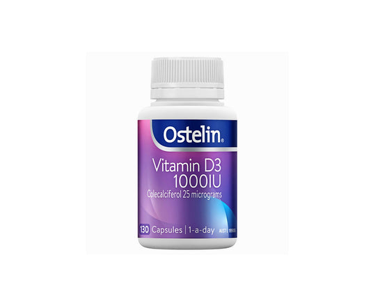 Ostelin Vitamin D3 1000IU 130 Capsules