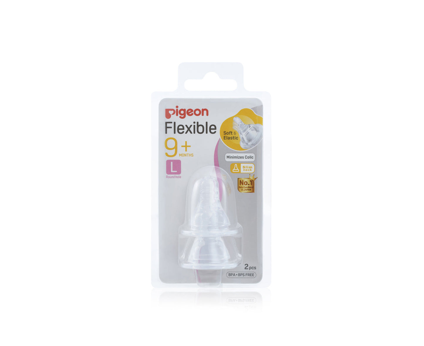 Pigeon Flexible™ Peristaltic Teat L 2 Pieces