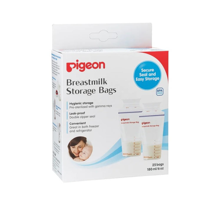Pigeon Breastmilk Storage Bags 25 Pack