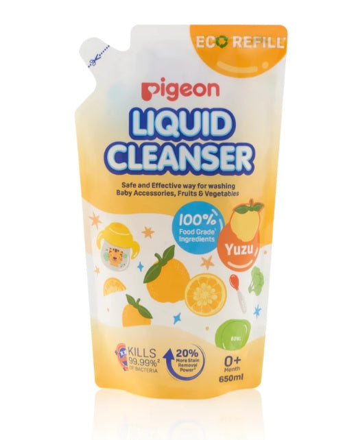 Pigeon Liquid Cleanser Refill Yuzu 650mL